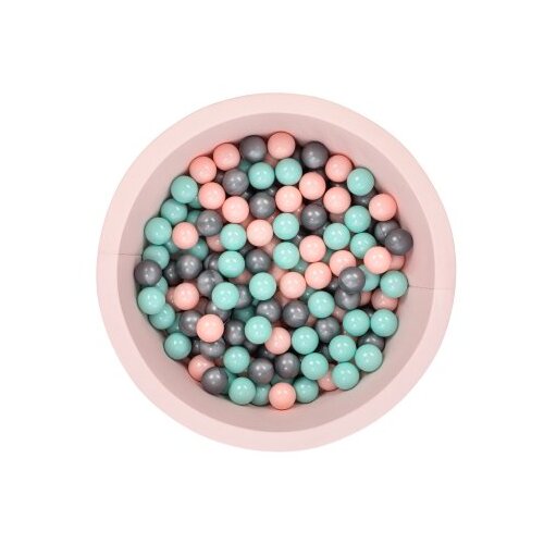 WALLXPERT bazen s lopticama, Bubble Pops v9, 85x85x30 cm, roze Cijene