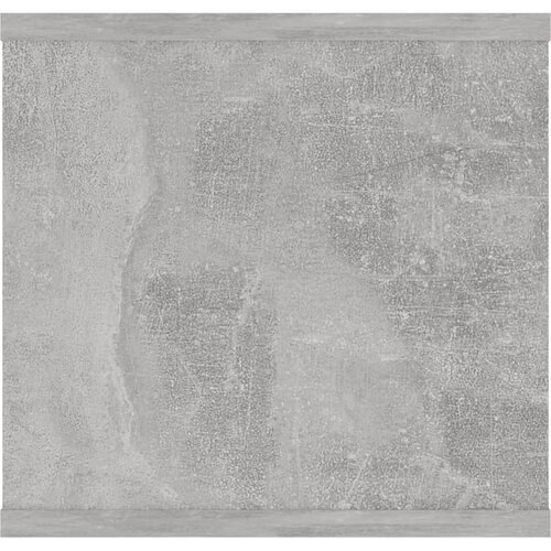  Zidna polica boja betona 102 x 30 x 29 cm konstruirano drvo Slike