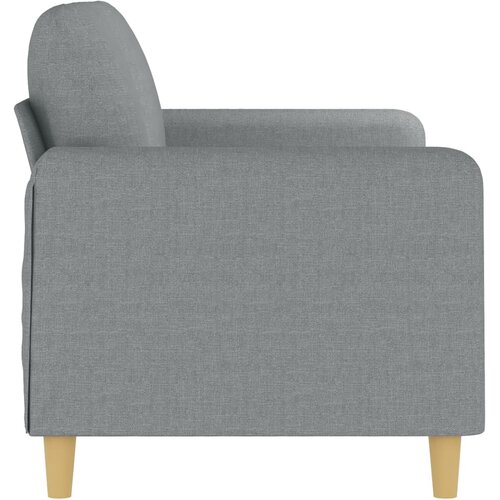  Dvosjed od tkanine svjetlosivi 140 cm Slike