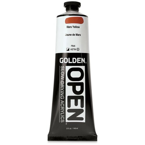  GOLDEN OPEN akrilna boja koja se sporo su&amp;scaron;i 148 ml | 7202 Mars Yellow Slike