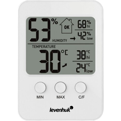 Discovery Levenhuk Wezzer BASE L30 Thermohygrometer white Slike
