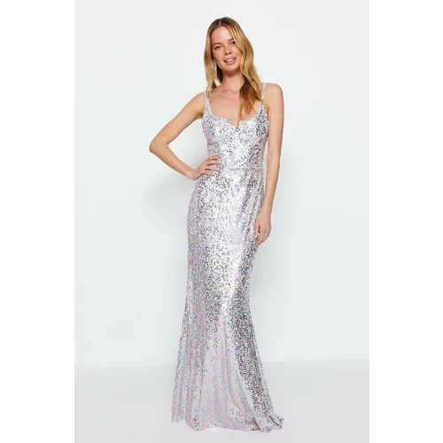 Trendyol Evening &; Prom Dress - Multicolored - Mermaid