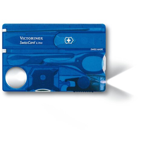 Victorinox SwissCard Lite Blue Transparent Cijene