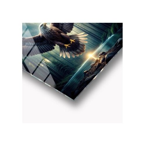 WALLXPERT dekorativna slika od kaljenog stakla vanguard 30 x 43 Slike