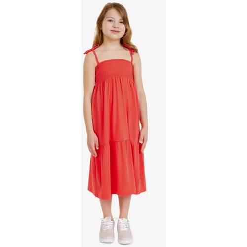 SAM73 Charity Otroška obleka Rdeča