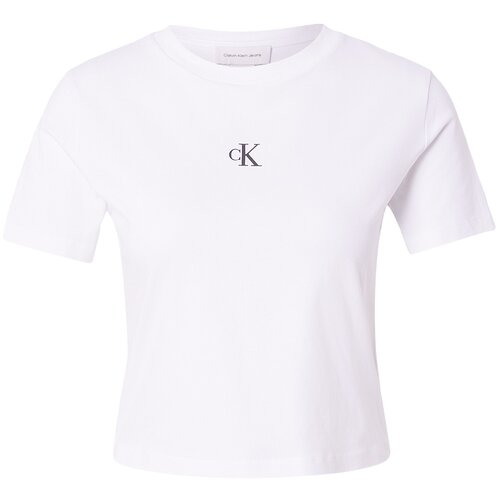 Calvin Klein Jeans Majica crna / bijela Cene