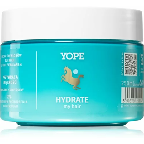 Yope HYDRATE my hair hidratantna maska za suhu kosu 250 ml