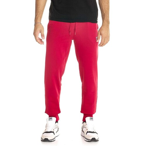 Leone 1947 Spodnji deli trenirke Man Sweatpants Basic Small Logo Rdeča Cene