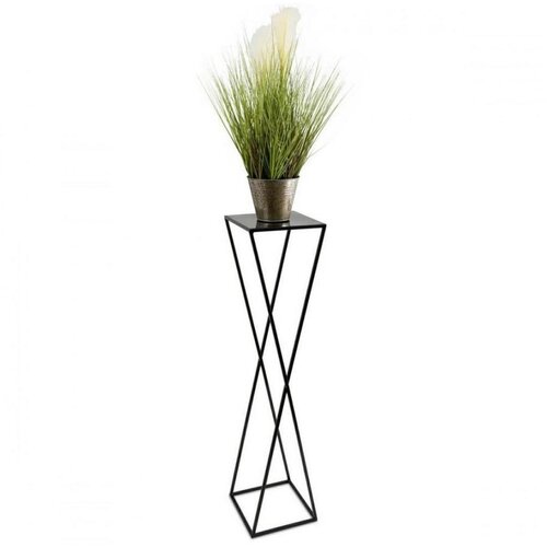  Stalak za cveće 100x24 crni Cene