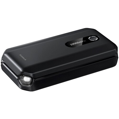 Baseus BS-CH001 - starting device, booster 10000 mAh 12V (1000 A /500 A) + crocodile clips (black) Slike