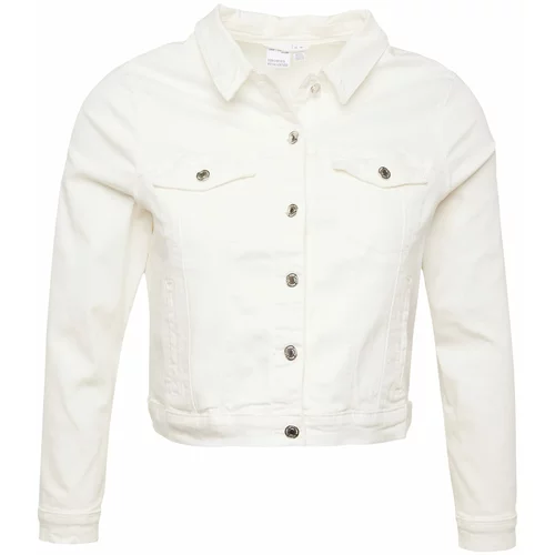 Vero Moda Curve Prijelazna jakna 'WILD SOYA' bijela
