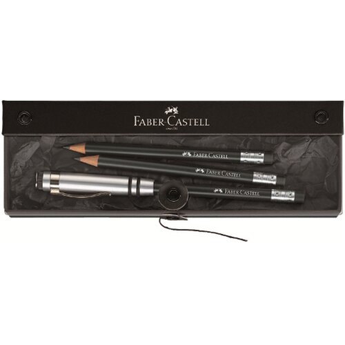 Faber-Castell Darilni pisalni set Faber-Castell, svinčnik Perfect, črn Cene