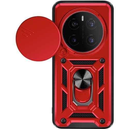Oem Mayaxess, Ohi&scaron;je za Honor Magic 7 Pro Podporni obroček z za&scaron;čito kamere, Rdeča, (5000193351) Cene