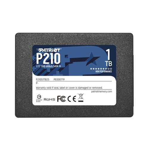 Patriot 2.5 SATA3 1TB P210 520MBs/430MBs P210S1TB25 SSD Slike