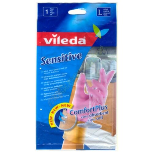 Vileda Rukavice za domaćinstvo L SENSITIVE 73589 6701606 Cene