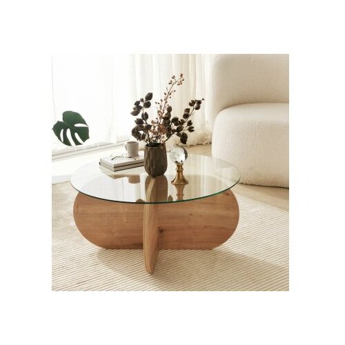 Hanah home Bubble Sapphire Klub sto, 75x35x75cm, Krem Cene