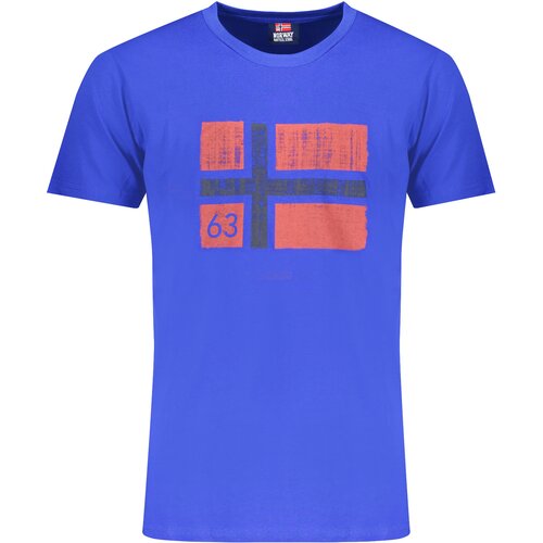Norway 1963 MEN&amp;amp;#39;S SHORT SLEEVE T-SHIRT BLUE Slike