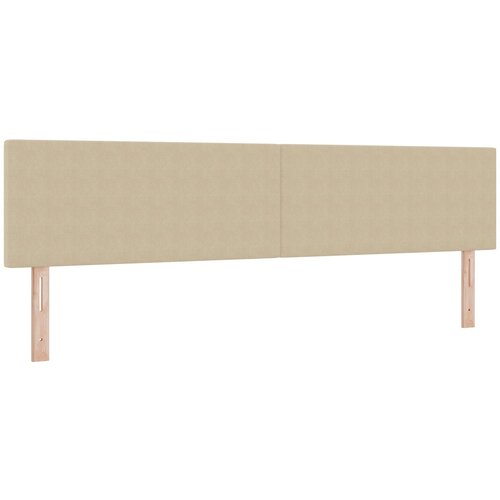VidaXL Oblazinjenje Glave Preprosta Oblika Svetlo Zeleno Sivo 200 cm Velur Tkanina, (22049864) Slike
