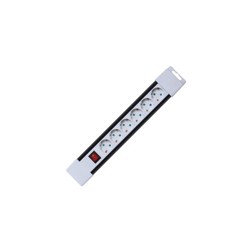 Home Produžni kabl, 6 utičnica, prekidač, 1,0mm², 2 met, bijeli - PNV 06K/WH Cijene