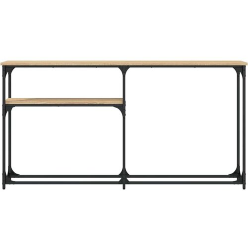  Konzolni stol boja hrasta 145 x 22 5 x 75 cm konstruirano drvo Slike