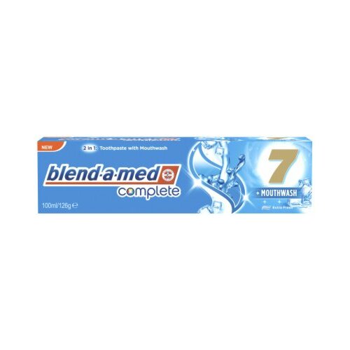 Blend a Med complete 7+mouthwash pasta za zube 100ml tuba Slike