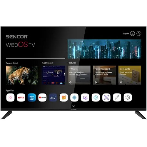 Sencor Televizor SLE 50US804B, 50", UHD 4K, Smart TV, HDR10, LED, Crni Cijene