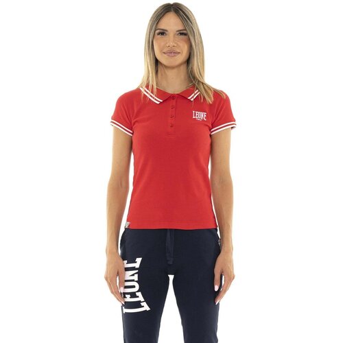 Leone 1947 Polo majice kratki rokavi Woman Team Line Rdeča Cene
