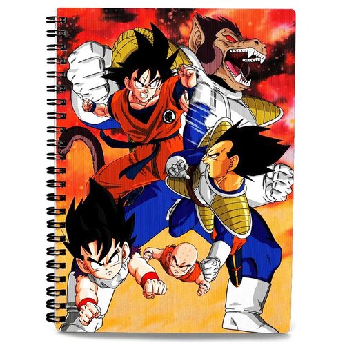 Dragon Ball Bilježnica A4 Z Goku vs Vegeta - 3D efekt Cijene