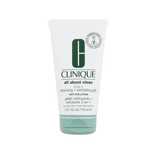 Clinique All About Clean 2-IN-1 Cleansing + Exfoliating Jelly piling gel za čišćenje sa salicilnom kiselinom 150 ml za žene Cene