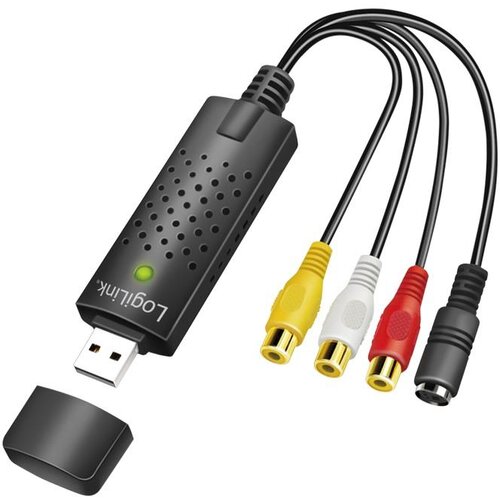 Logilink ADAPTADOR DE &Aacute;UDIO E V&Iacute;DEO GRABBER PARA PC COM WINDOWS 11, USB 2.0 E V&Iacute;DEO., (5000259872) Cene