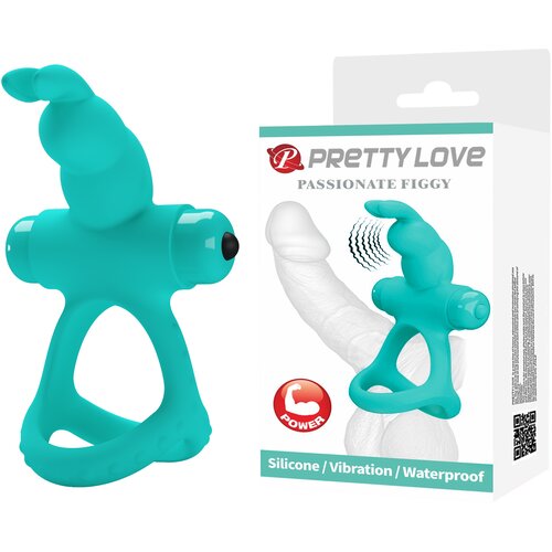 Pretty Love Figgy silikonski prsten za penis sa vibracijom &amp;mdash; 10 režima &amp;mdash; BI 210321 1 Slike