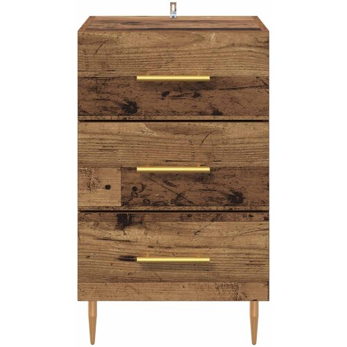  Noćni ormar Staro drvo 40 x 40 x 66 cm Konstruirano drvo Slike