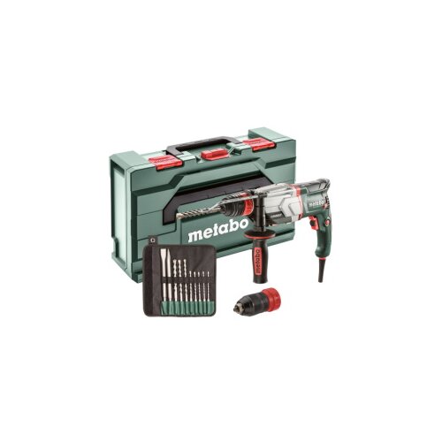 Metabo uhe 2660-2 quick set sds-plus udarni čekić, čekić bušilica, kombinirani čekić 800 w uklj. kovčeg, uklj. pribor Cijene
