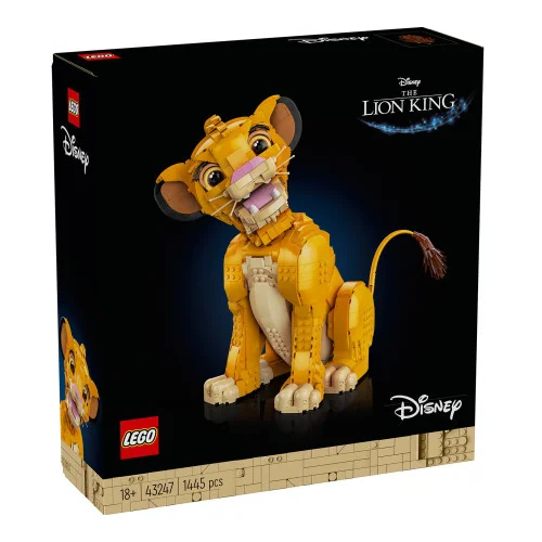 Lego 43247 Mladi Simba, kralj lavova