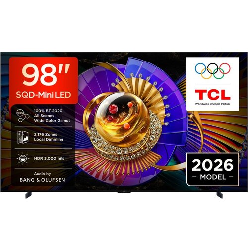 Tcl 98&Prime;C7L 4K SQD-Mini LED;UHD 144Hz/288Hz FHD Google TV;B&O, 2176 zones, 3000 nits Cijene