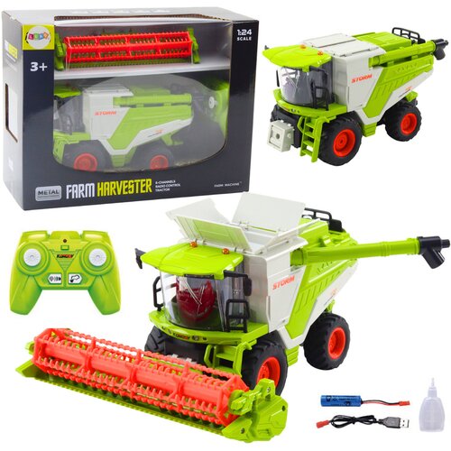  Kombajn na daljinsko upravljanje Combine Harvester s nastavkom za berbu žita crveno/zeleni Cijene