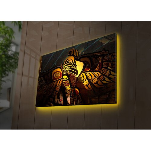 Wallity Zidna slika sa LED osvetljenjem 4570NTVDACT-3, 45x70 cm Cene