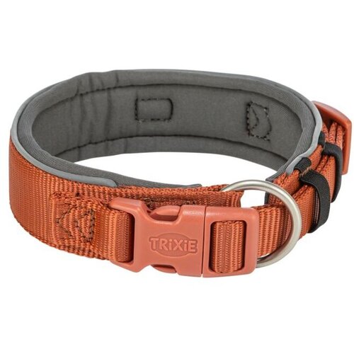 Trixie ogrlica za pse Premium S-M 33-42 cm/35 mm narančasta/grafit Cijene