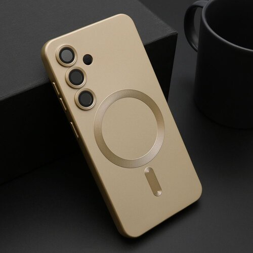  maska elegant magsafe za samsung S931B galaxy S25 5G/ zlatna Cene