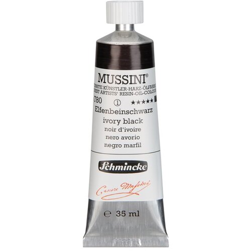 SCHMINCKE Uljane boje Schmincke MUSSINI 35 ml  | 780 ivory black Cene