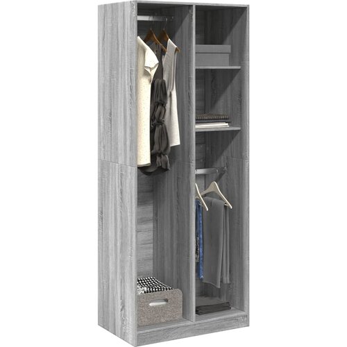 vidaXL Ormar boja hrasta sonome 80x50x200 cm od konstruiranog drva Cijene