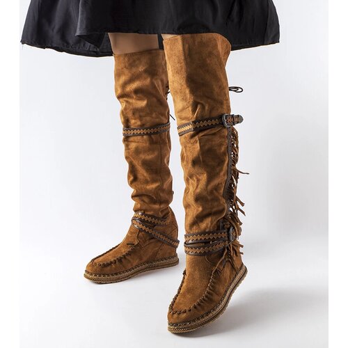 Gemre Brown wedge boots Novella Cijene