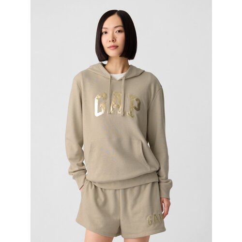 GAP Sweatshirt with Metallic Logo - Women Cene