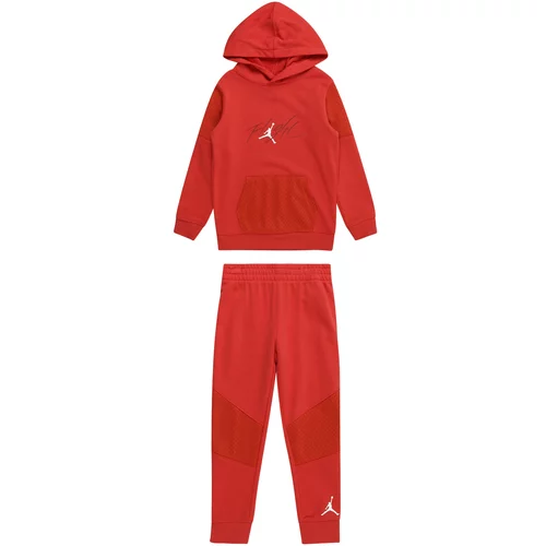 Jordan Odjeća za vježbanje 'COURT FLIGHT' ciglasto crvena / bijela