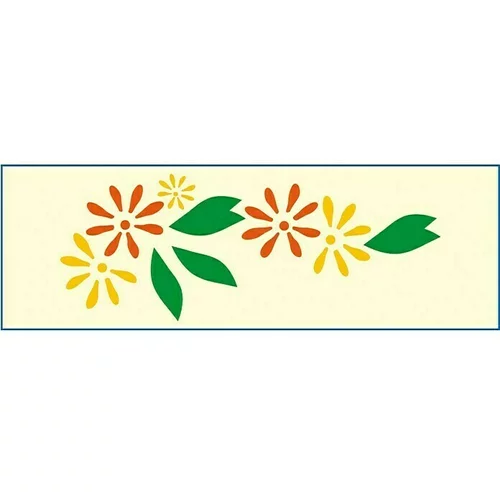 MAKO Creativ Line Šablona za borduru (Cvijet, 12 x 36 cm, Folija)