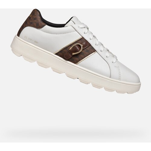 Geox White women&amp;#039;s sneakers Spherica Ecub-1 - Women&amp;#039;s Slike