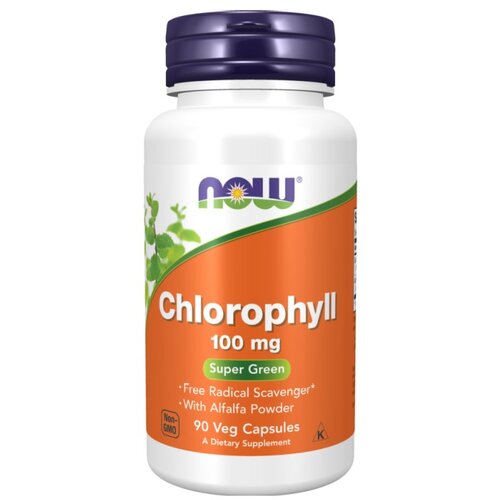 Now Foods Hlorofil 100 mg 90 капс. Cene