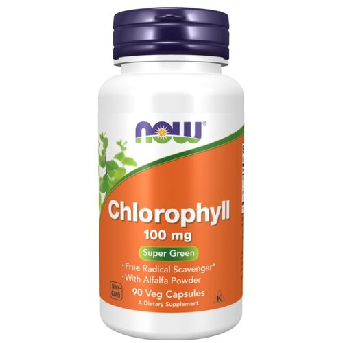 Now Foods Klorofil NOW, 100 mg (90 kapsula) Cene