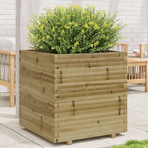 vidaXL Vrtno cvetlično korito 70x70x72,5 cm impregnirana borovina Cene