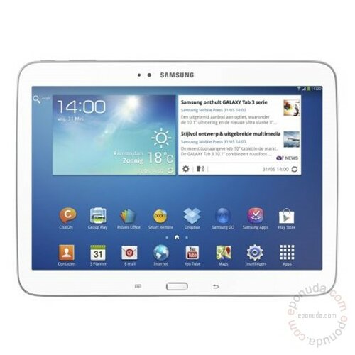 Samsung Galaxy Tab 3 10 inca P5210 10.1,DCA9/1GB/16GB/BT/GPS/Android4.2 tablet pc računar Slike
